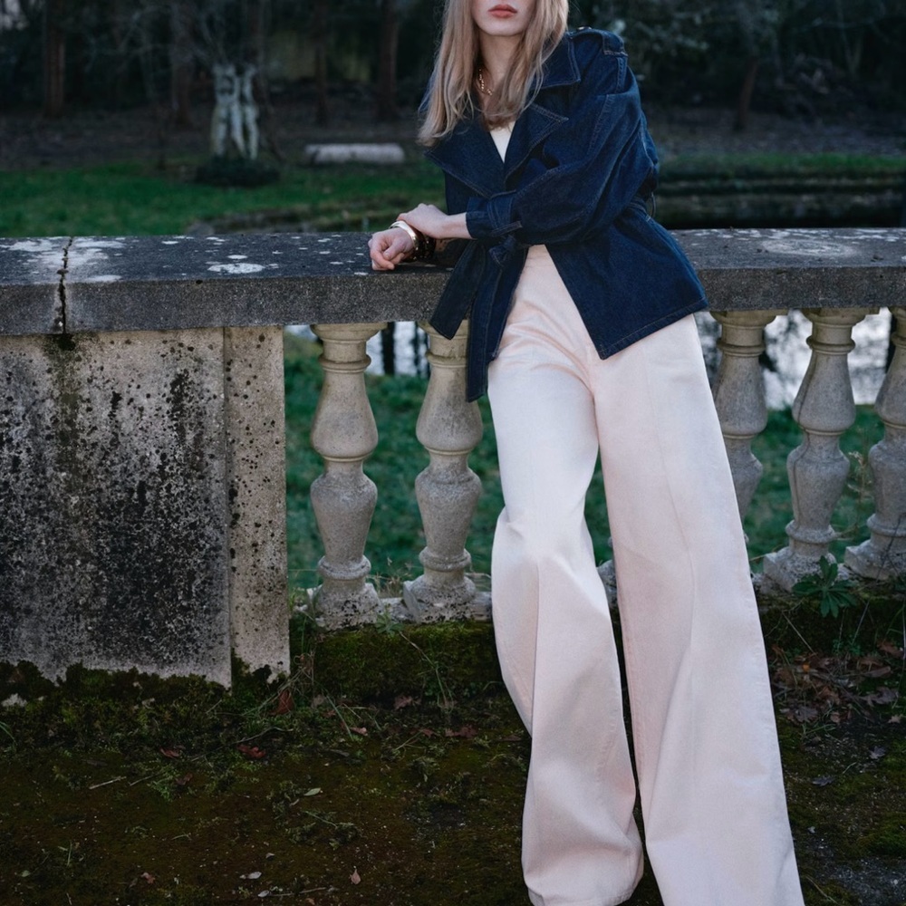 NWT MANGO
Women's High-Rise Wide Leg Jeans - Picture 8 of 9